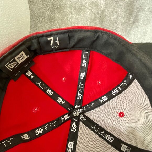 VTG. New Era Carolina Mudcats Fitted 7 1/4 Hat Cap Pro Model MiLB USA signed #35 - Picture 12 of 15